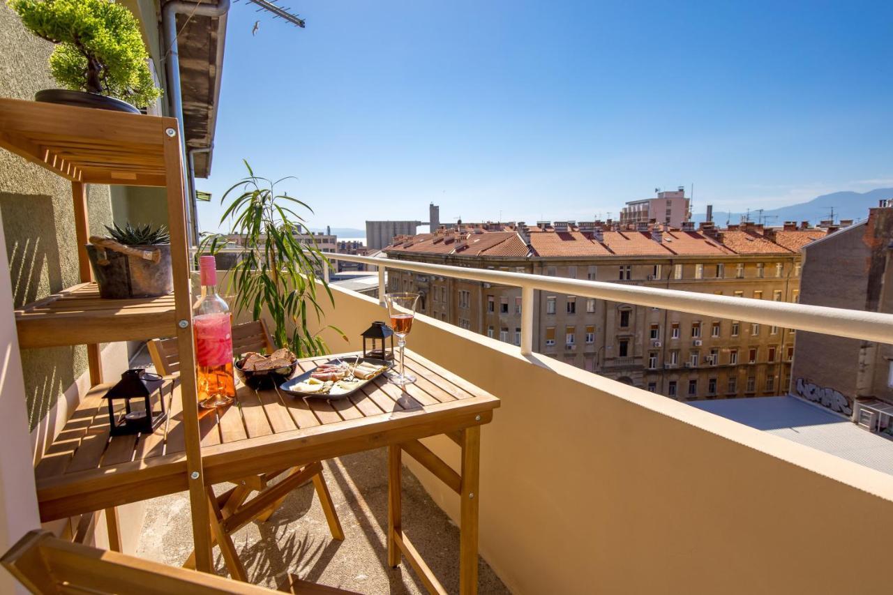 Balcony Apartment Pampas Fiume Kültér fotó